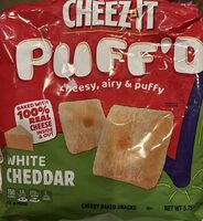 Puff'd white cheddar