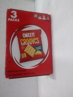 Sharp white cheddar crispy cracker chips