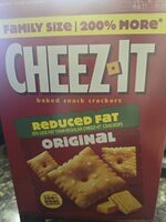 Cheez-It Reduced Fat Original baked snack crackers