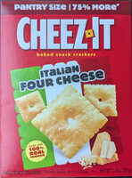 Baked snack crackers