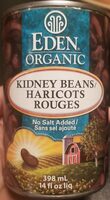 Kidney Beans No Salt Added, Organic