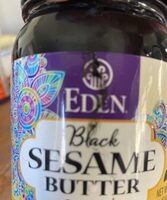 Organic black sesame butter