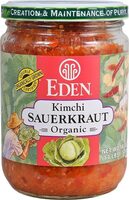 Organic kimchi sauerkraut