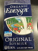 Edensoy Original Soymilk, Organic