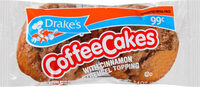 Coffee Cakes With Cinnamon Streusel Topping