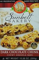 Dark Chocolate Chunk Chewy Granola Bars