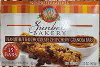 Sunbelt Bakery Peanut Butter Chocolate Chip Chewy Granola Bars