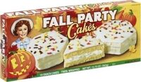 Fall Party Cakes
