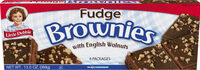 Brownies With English Walnuts