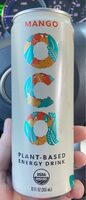 Organic Mango Plant-Based Energy Drink