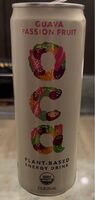 Organic Guava Passion Fruit Plant-Based Energy Drink