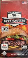 100% Pure Beef Patties