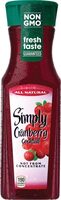 Simply Cranberry Cocktail