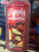 100% orchard berry juice blend, orchard berry