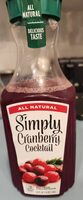 Simply Cranberry Cocktail