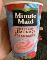 Strawberry soft frozen lemonade