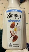 Vanilla almond milk