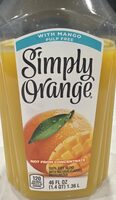 Simply Orange 100% Juice Blend with Mango