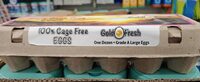 Gold fresh grade aa eggs
