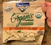 Sea Salt Organic Macadamias