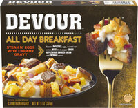 All Day Breakfast Steak N’ Eggs with Creamy Gravy