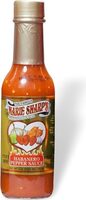 Fiery hot habanero pepper sauce
