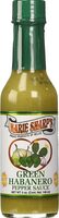 Green habanero pepper sauce