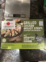 Grilled Chicken Breast Strips