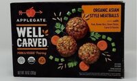 Organic Asian Style Meatballs