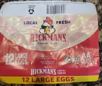 Hickman's AA grade large eggs