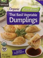 Thai Basil Vegetable Dumplings