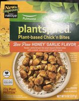 Plant based chick’n bites bee free honey garlic flavor