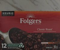 Classic roast coffee pods
