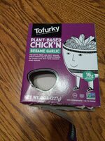 Slow Roasted Chick'n Sesame Garlic
