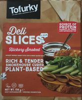 Hickory Smoked Turkey Style Tofu Riech & Tender smokehouse cured plant-based