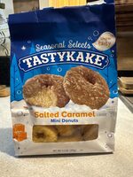 Tastykake, mini donuts, salted caramel