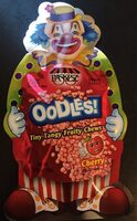 Oodles Tiny Tangy Fruity Chews Cherry