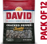 David roasted and salted cracked pepper jumbo