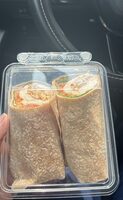 Smoked turkey blt wrap