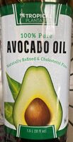 Tropical plantation pure avocado oil cholesterol