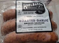 Roasted Garlic Smoked Sausage