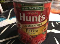 Petite Diced Tomatoes No Salt Added