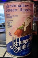 Marshmallow dessert topping