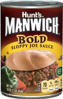 Bold sloppy joe sauce