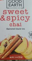 Sweet and spicy chai