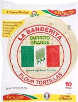 Extra Large Flour Tortillas