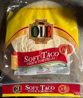 Soft taco tortillas