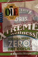 Xtreme Wellness! Spinach & Herb Tortilla Wraps