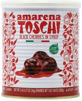 Candied Sour Black Cherries In Syrup