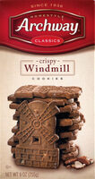Crispy Windmill Cookies